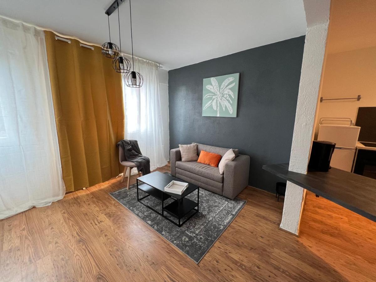 Mon Palmier Grand Appartement Parking Un-Sejour-A-Part Metz Luaran gambar
