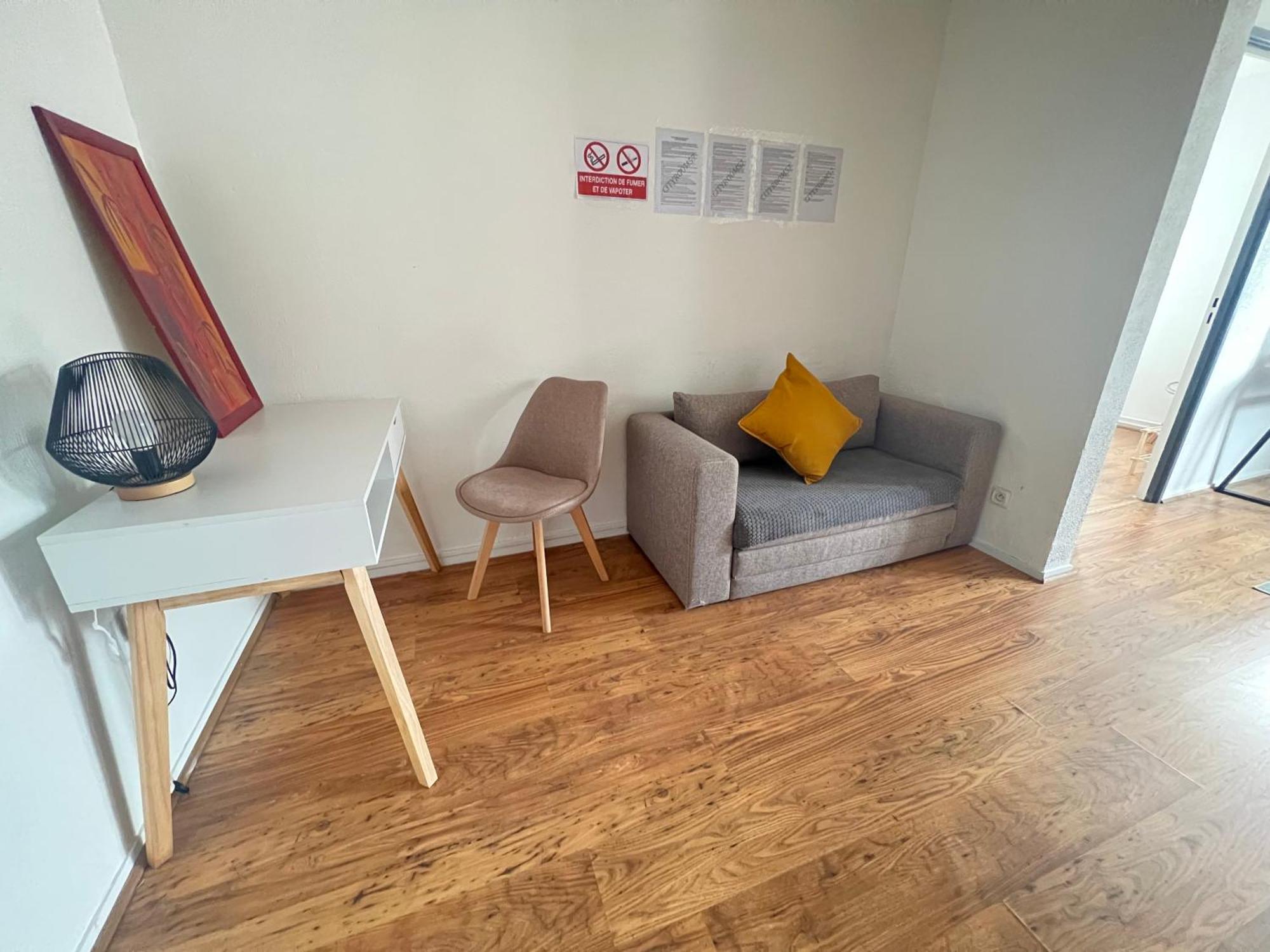 Mon Palmier Grand Appartement Parking Un-Sejour-A-Part Metz Luaran gambar