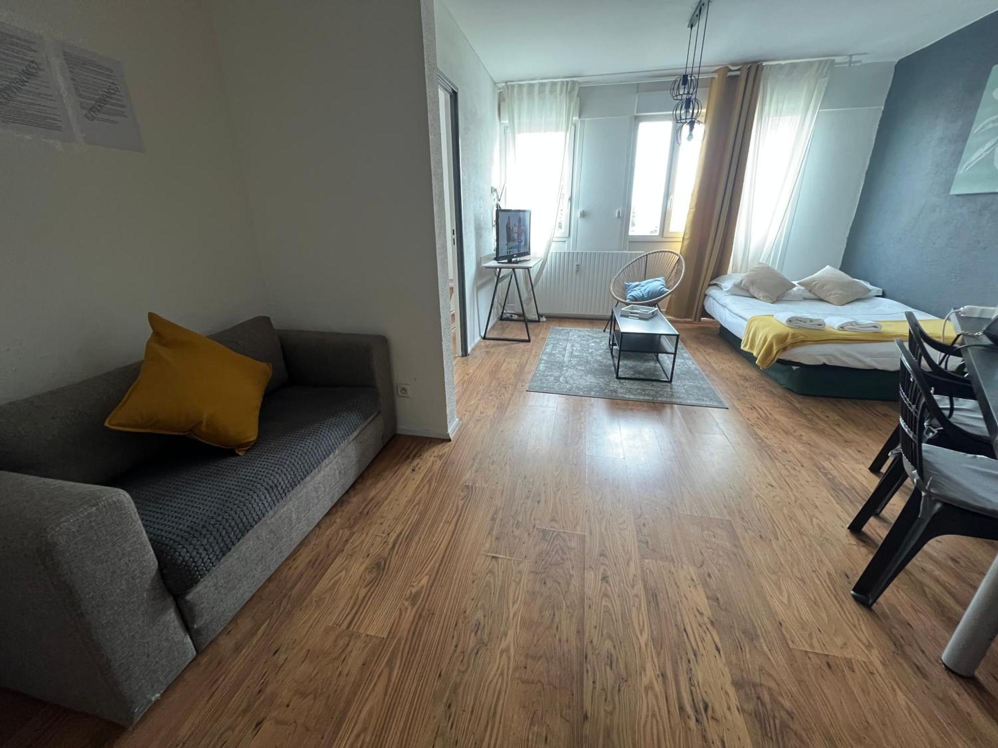 Mon Palmier Grand Appartement Parking Un-Sejour-A-Part Metz Luaran gambar