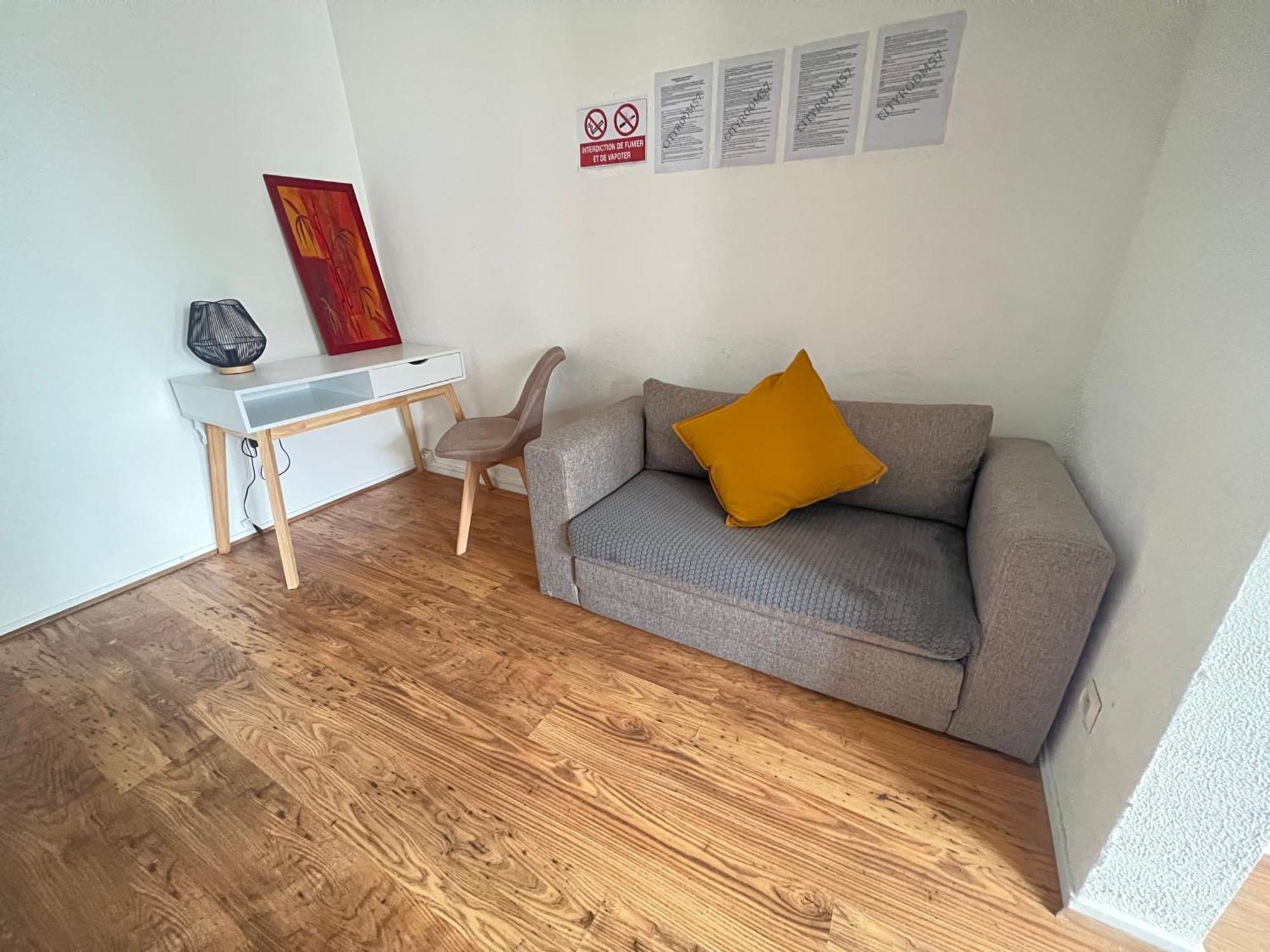 Mon Palmier Grand Appartement Parking Un-Sejour-A-Part Metz Luaran gambar